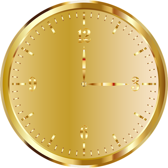 Gold Clock